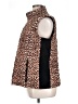Calvin Klein 100% Polyester Animal Print Brown Vest Size 0X - photo 5