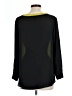 I.N. Studio 100% Polyester Color Block Green 3/4 Sleeve Top Size L (petite) - photo 2