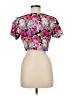 Privacy Please Pink Short Sleeve Top Size M - photo 2