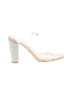 Bamboo Ivory Tan Sandals Size 7 1/2 - photo 1