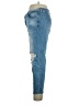 Inc Denim Color Block Blue Jeans Size 16 - photo 5