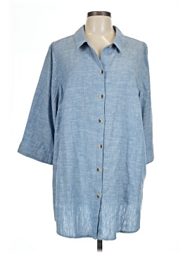 Catherines Short Sleeve Button Down Shirt