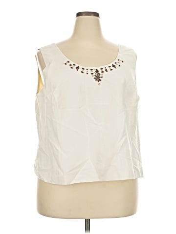 Tahari by ASL Sleeveless Blouse (view 1)