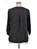 Beacon Black 3/4 Sleeve Blouse Size XL - photo 2