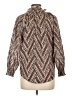 Veronica Beard 100% Cotton Multi Color Brown Long Sleeve Blouse Size L - photo 2