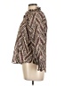 Veronica Beard 100% Cotton Multi Color Brown Long Sleeve Blouse Size L - photo 5
