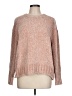 Cynthia Rowley TJX 100% Polyester Tweed Pink Pullover Sweater Size L - photo 1