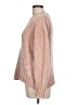 Cynthia Rowley TJX 100% Polyester Tweed Pink Pullover Sweater Size L - photo 5