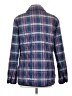 Coach 100% Polyester Plaid Blue Coat Size S - photo 2