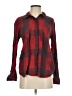 Splendid Plaid Red Long Sleeve Button-Down Shirt Size S - photo 1