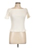 H&M Ivory Short Sleeve Top Size L - photo 1