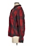Splendid Plaid Red Long Sleeve Button-Down Shirt Size S - photo 5