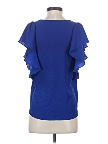 Aqua Short Sleeve Top (view 2)