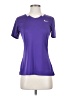 Nike 100% Polyester Purple Active T-Shirt Size S - photo 1