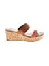 Lands' End Brown Wedges Size 9 - photo 1