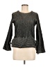 Madewell 100% Cotton Metallic Gray Pullover Sweater Size M - photo 1