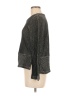 Madewell 100% Cotton Metallic Gray Pullover Sweater Size M - photo 5
