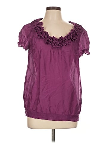Ann Taylor LOFT Short Sleeve Blouse (view 1)