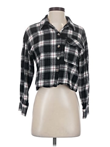 Love Notes 3/4 Sleeve Button-Down Shirt (view 1)