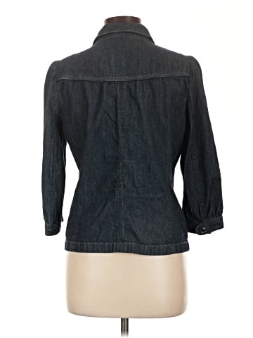 Ann Taylor LOFT Outlet 3/4 Sleeve Button-Down Shirt (view 2)