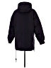 Eddie Bauer 100% Polyester Solid Black Coat Size S - photo 2