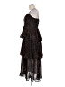 Aqua 100% Polyester Animal Print Brown Cocktail Dress Size M - photo 5