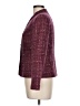 Le Suit Tweed Burgundy Jacket Size 10 (petite) - photo 5