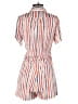 Davi & Dani 100% Rayon Stripes Orange Romper Size S - photo 2