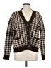 Olivaceous Houndstooth Brown Cardigan Size M - photo 1
