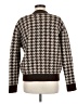 Olivaceous Houndstooth Brown Cardigan Size M - photo 2