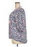 Assorted Brands 100% Rayon Blue 3/4 Sleeve Blouse Size 2X - photo 5