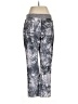 CAbi 100% Cotton Tie-dye Gray Active Pants Size M - photo 2