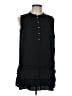 Banana Republic 100% Polyester Black Sleeveless Blouse Size L - photo 1