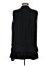 Banana Republic 100% Polyester Black Sleeveless Blouse Size L - photo 2