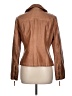 Max Studio 100% Polyurethane Brown Jacket Size L - photo 2