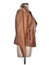 Max Studio 100% Polyurethane Brown Jacket Size L - photo 4