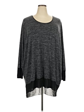 Melissa McCarthy Seven7 3/4 Sleeve Top (view 1)