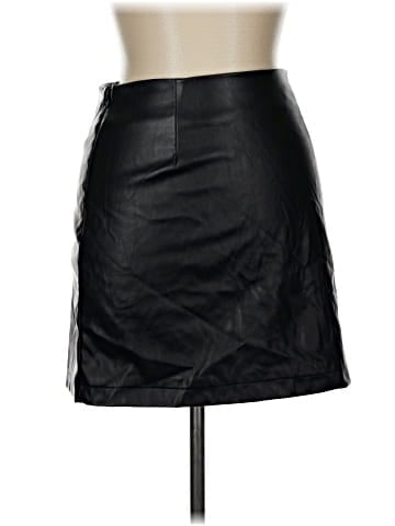 Adika Faux Leather Skirt (view 1)