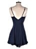 Lulus 100% Polyester Solid Blue Romper Size S - photo 2