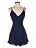 Lulus 100% Polyester Solid Blue Romper Size S - photo 1