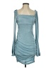 Cider Teal Cocktail Dress Size S - photo 1