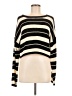 Unbranded 100% Polyester Stripes Black Pullover Sweater Size M - photo 1