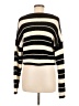 Unbranded 100% Polyester Stripes Black Pullover Sweater Size M - photo 2