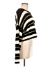 Unbranded 100% Polyester Stripes Black Pullover Sweater Size M - photo 4