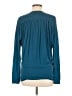 Michael Stars Teal Long Sleeve Blouse One size - photo 2
