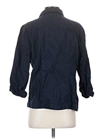 Soft Surroundings 3/4 Sleeve Button-Down Shirt (view 2)