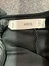 MNG Solid Black Casual Dress Size 6 - photo 7