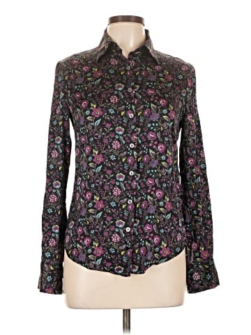 Liberty of London Long Sleeve Silk Top (view 1)