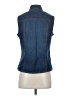 Chico's Blue Denim Vest Size Sm (0) - photo 2