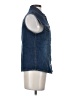 Chico's Blue Denim Vest Size Sm (0) - photo 4